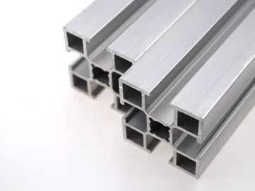 T Slot Shaped Channel Aluminium T Track โปรไฟล์การอัดรีด 40x40 Industrial Aluminium Extruded Section